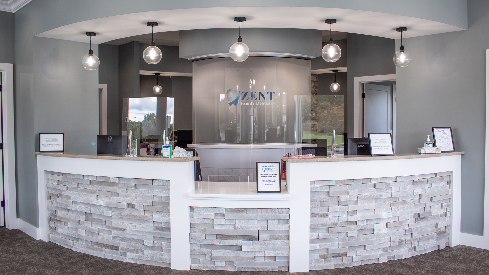 Zent Family Dentistry reception